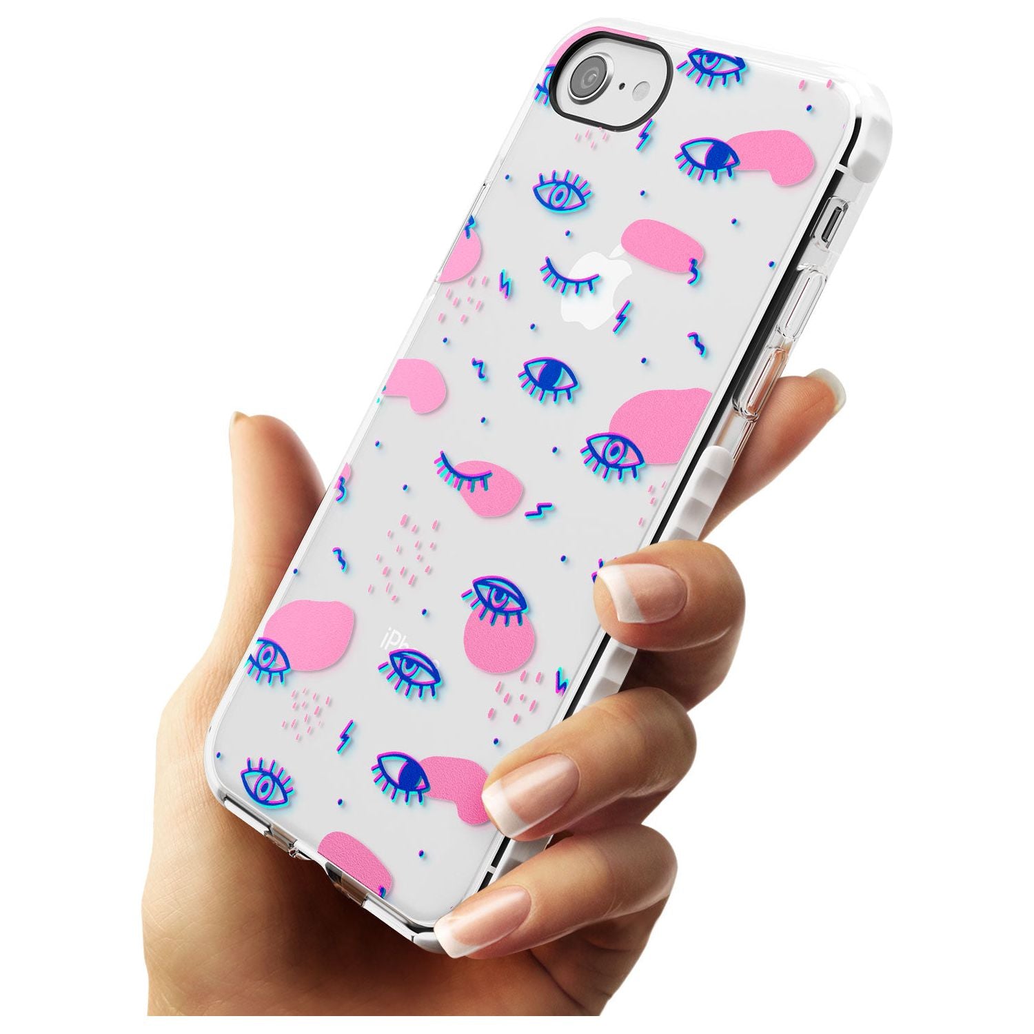 Pink Eye Blotches iPhone Case   Phone Case - Case Warehouse