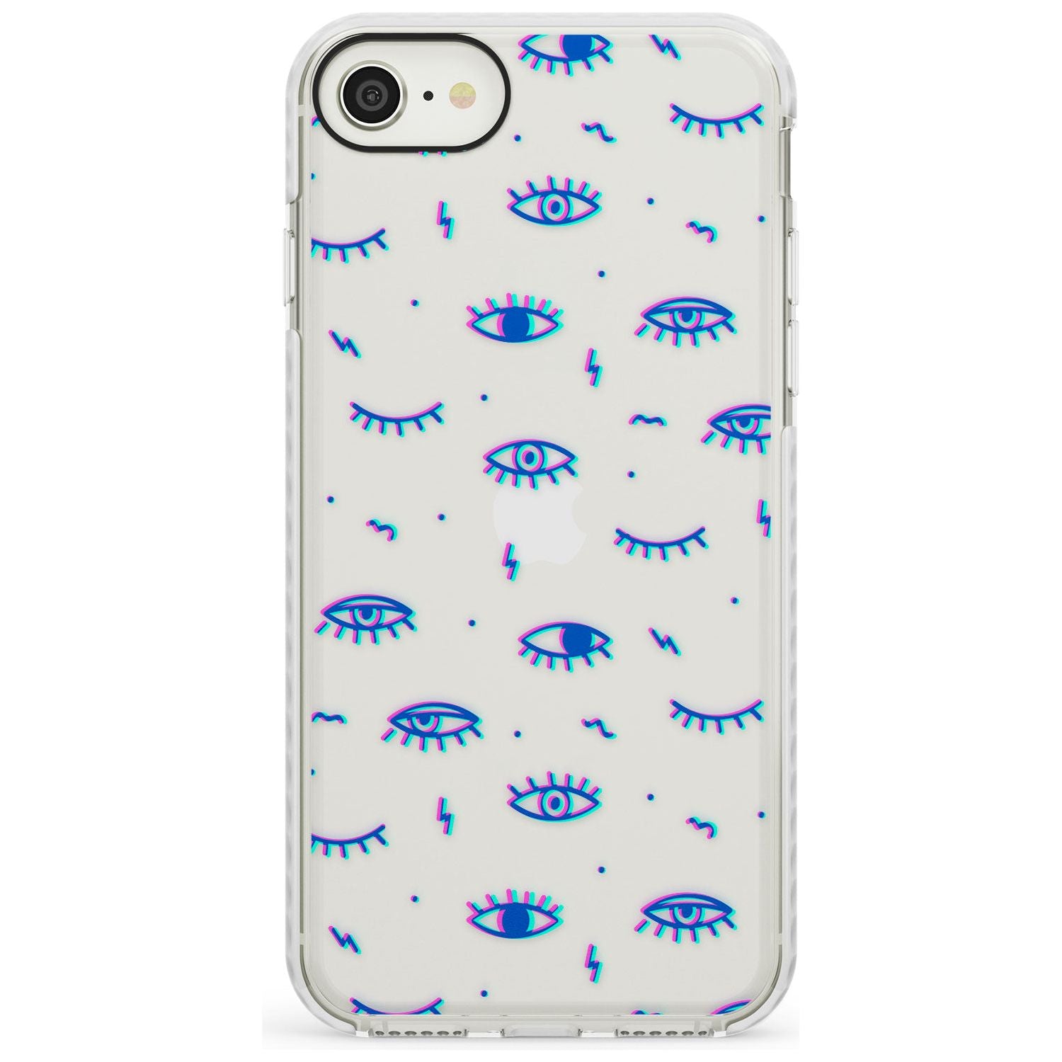 Duotone Psychedelic Eyes  Impact Case Phone Case - Case Warehouse