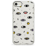 Eyes & Lips Icons iPhone Case  Impact Case Phone Case - Case Warehouse