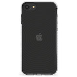 Abstract Lines: Circles Slim TPU Phone Case for iPhone SE 8 7 Plus