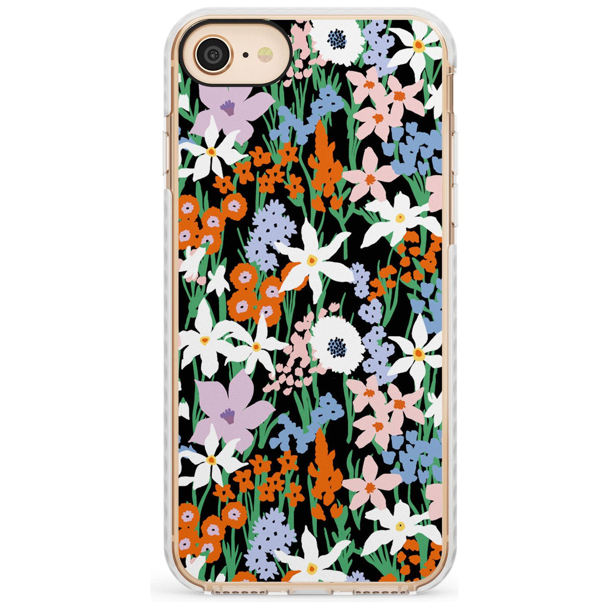 Springtime Meadow: Solid Slim TPU Phone Case for iPhone SE 8 7 Plus