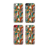 Abstract Leaves Phone Case for iPhone SE