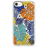 Abstract Leaves Phone Case for iPhone SE