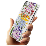 Wild Flower Stripe Design Impact Phone Case for iPhone SE 8 7 Plus