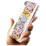 Wildflower Stripe Design - Cream Impact Phone Case for iPhone SE 8 7 Plus