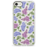 Purple Blossoms Transparent Floral