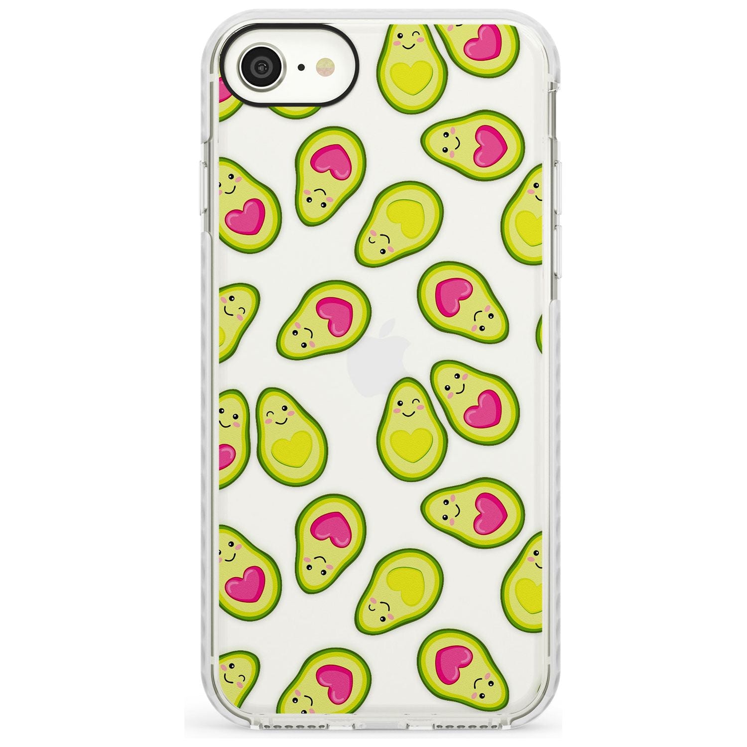 Avocado Love Impact Phone Case for iPhone SE 8 7 Plus