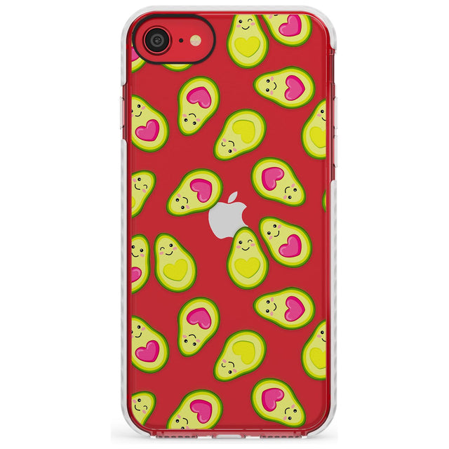 Avocado Love Impact Phone Case for iPhone SE 8 7 Plus