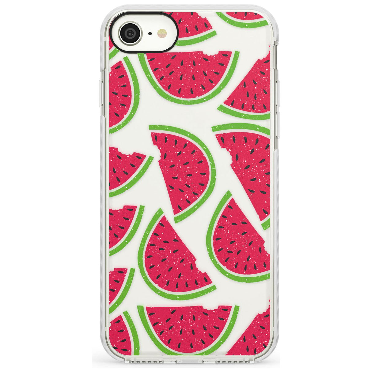 Watermelon Pattern Impact Phone Case for iPhone SE 8 7 Plus