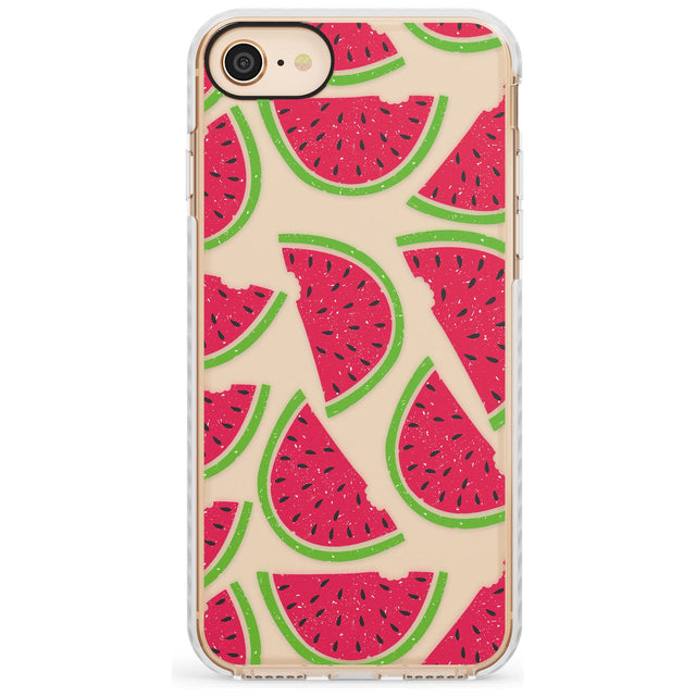 Watermelon Pattern Impact Phone Case for iPhone SE 8 7 Plus