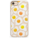 Fried Egg Pattern Impact Phone Case for iPhone SE 8 7 Plus