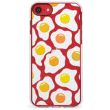 Fried Egg Pattern Impact Phone Case for iPhone SE 8 7 Plus