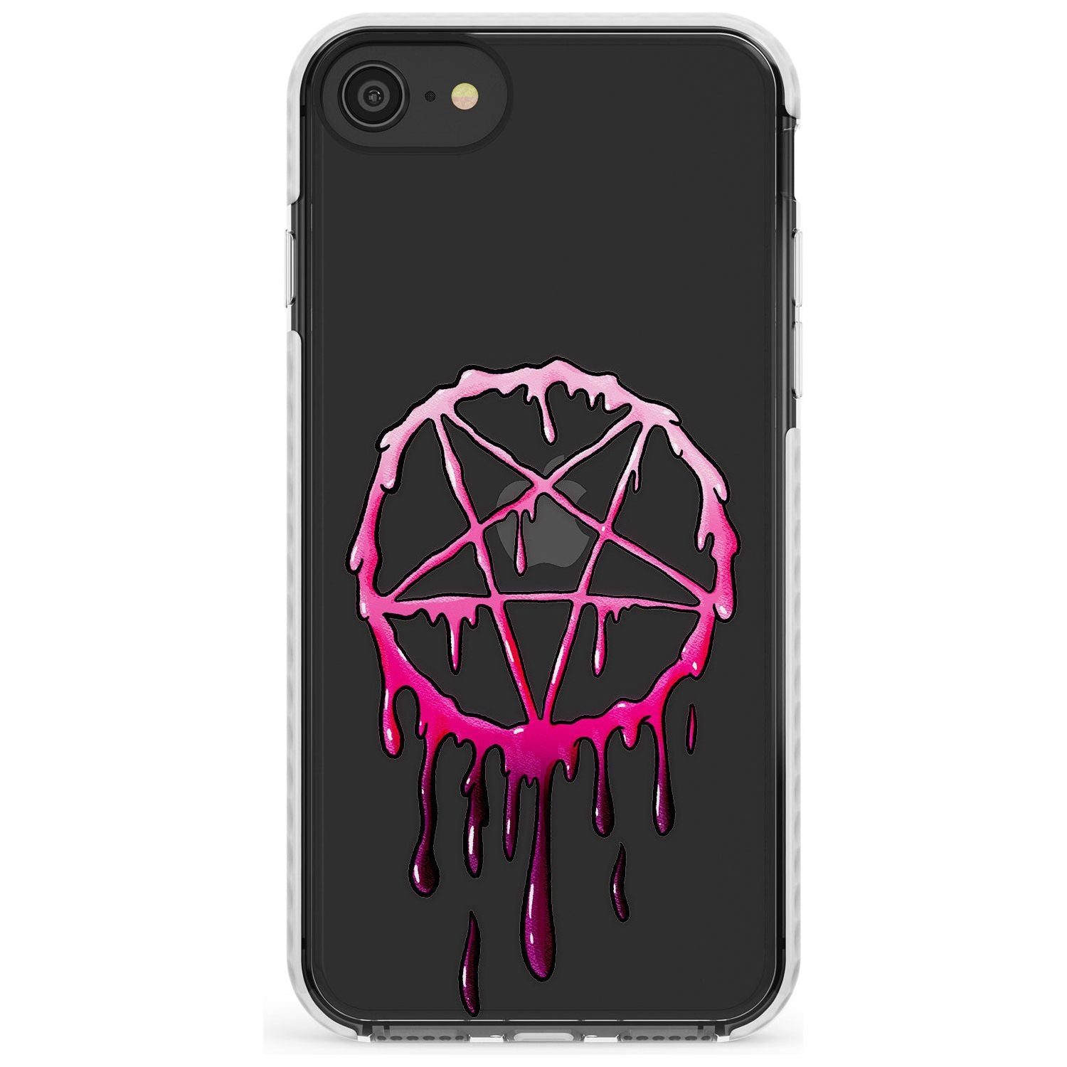 Pentagram of Blood Impact Phone Case for iPhone SE 8 7 Plus