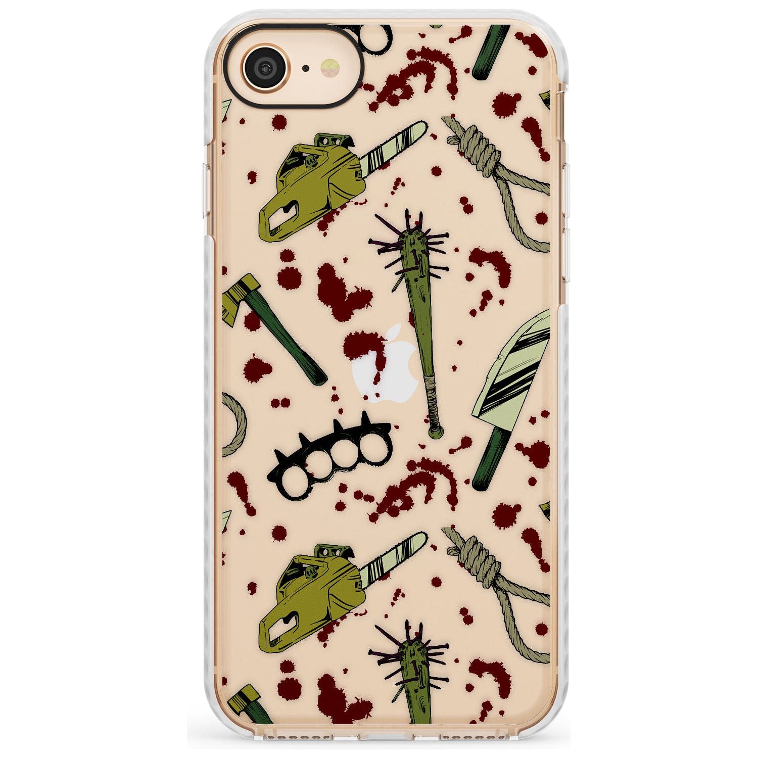 Movie Massacre Impact Phone Case for iPhone SE 8 7 Plus