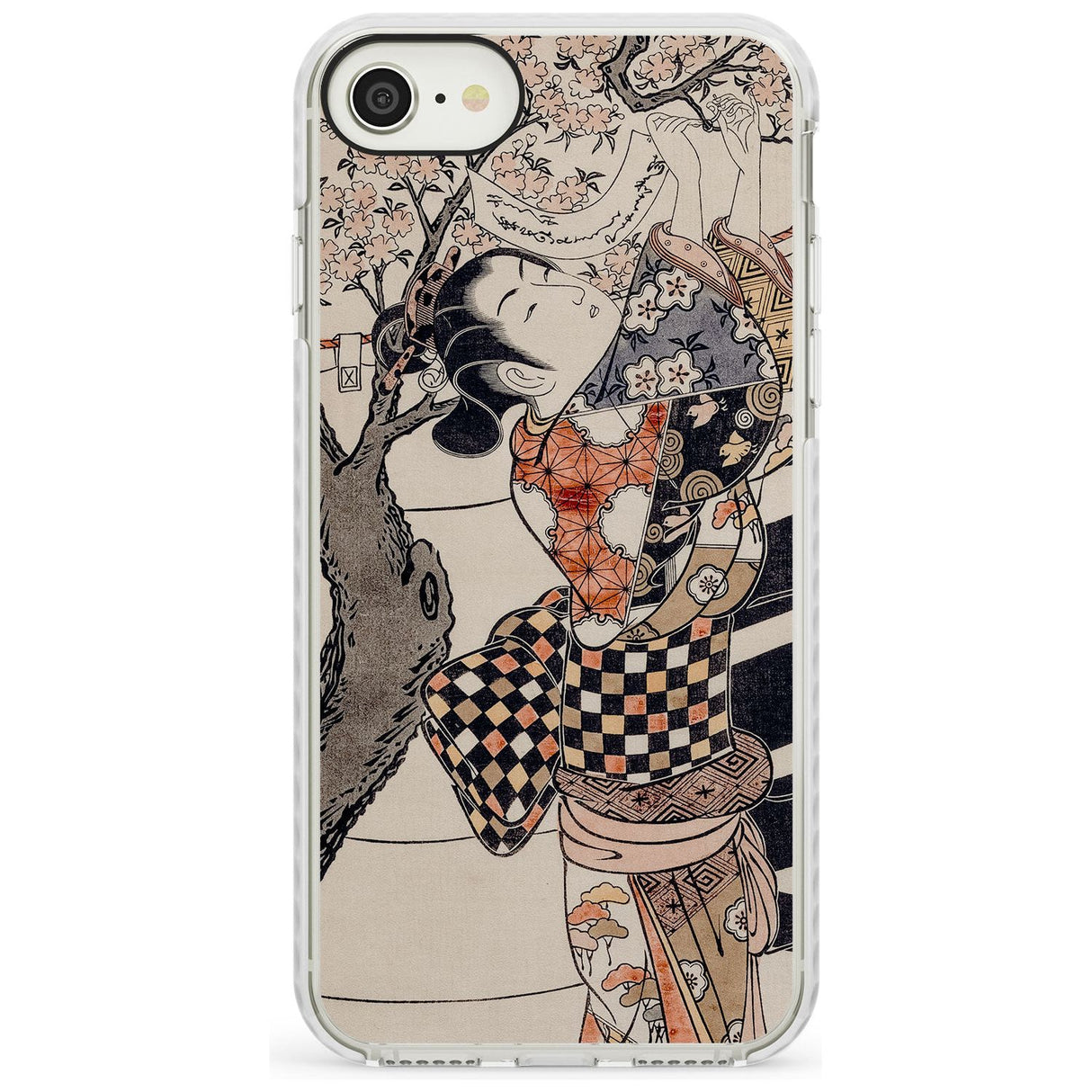 Vintage Japan Impact Phone Case for iPhone SE 8 7 Plus