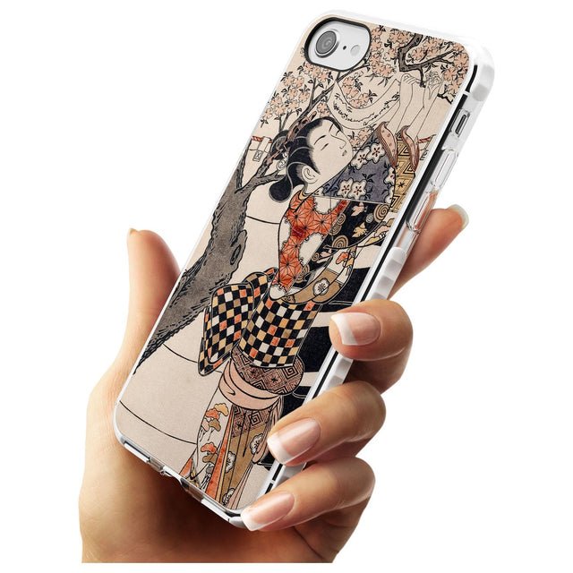 Vintage Japan Impact Phone Case for iPhone SE 8 7 Plus