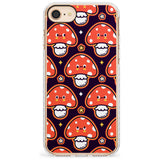 Mushroom Kawaii Pattern Impact Phone Case for iPhone SE 8 7 Plus