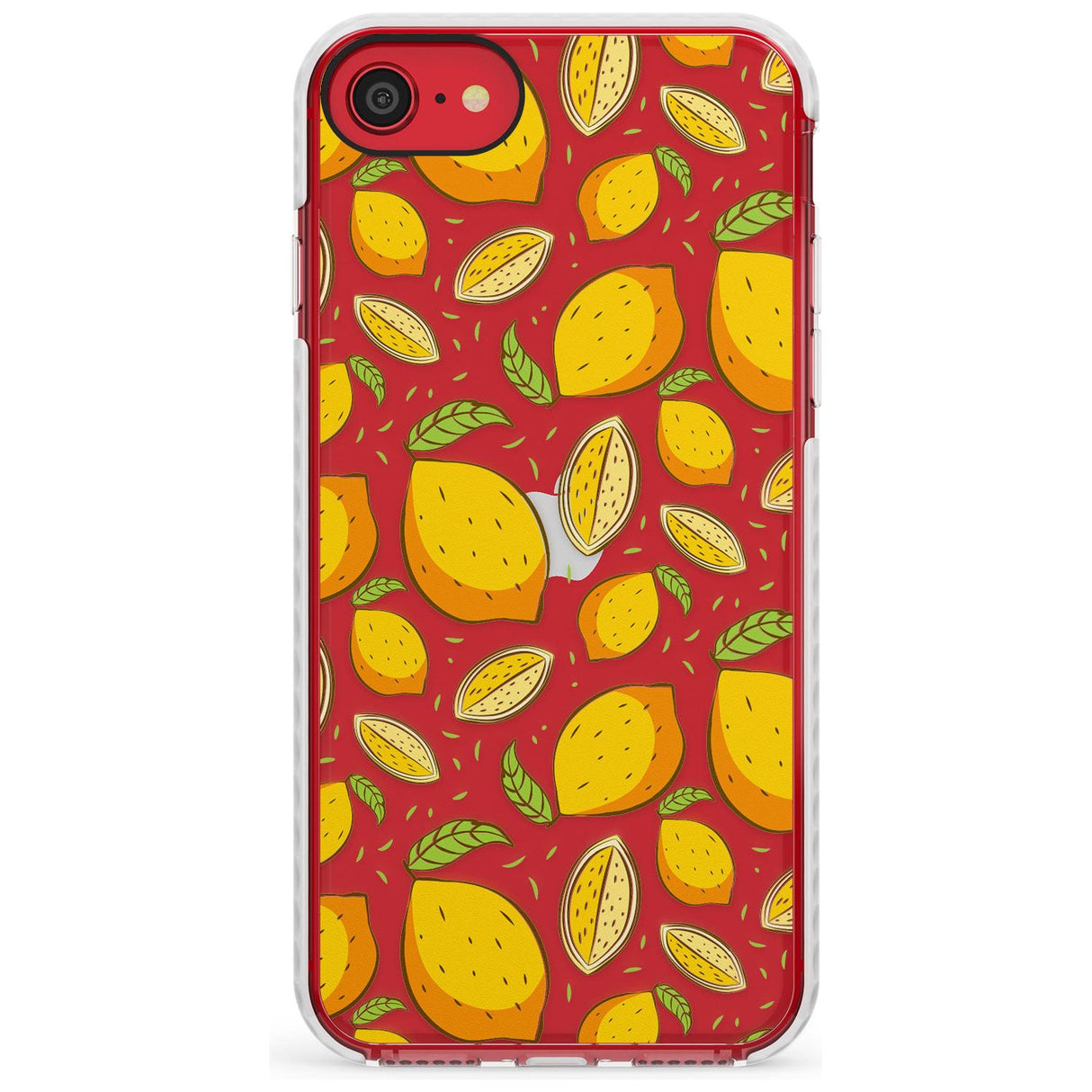 Lemon Pattern Impact Phone Case for iPhone SE 8 7 Plus