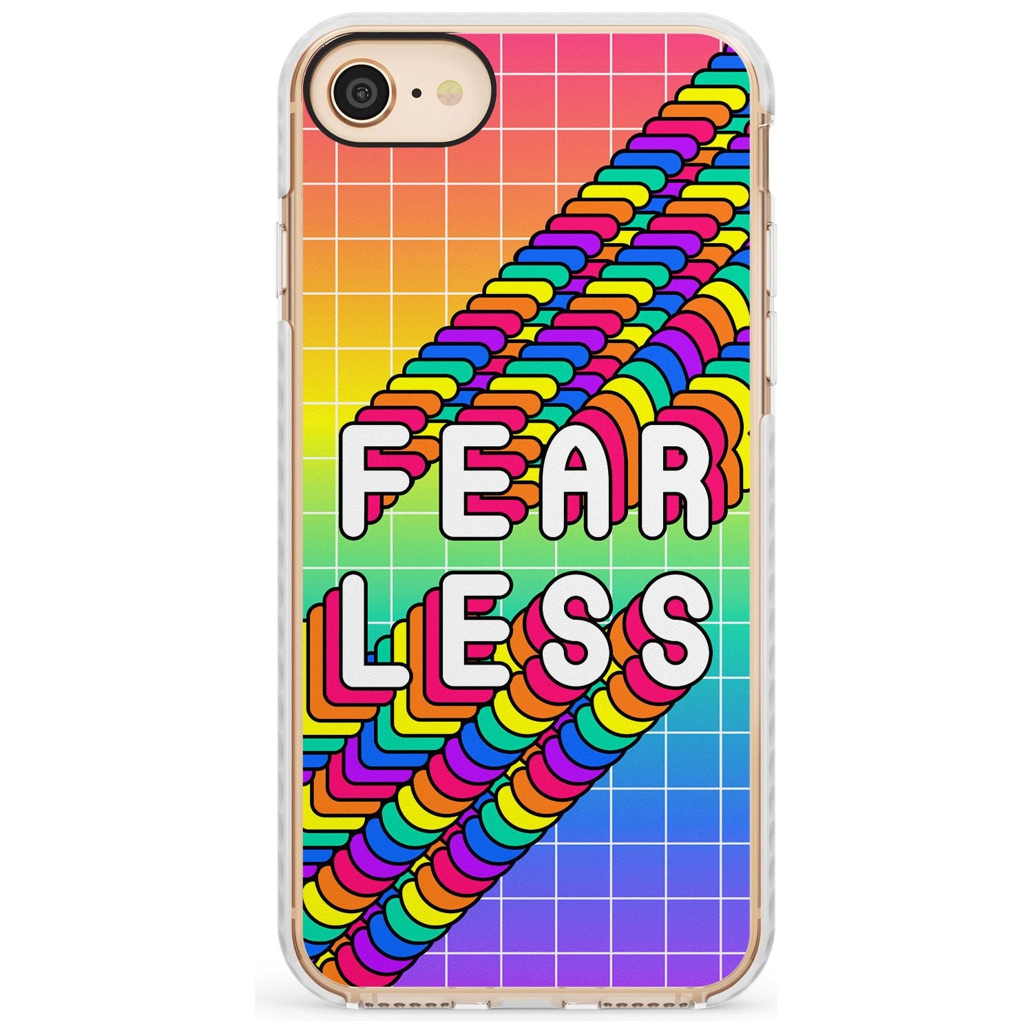 Fearless Impact Phone Case for iPhone SE 8 7 Plus