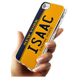 New York License Plate Slim TPU Phone Case for iPhone SE 8 7 Plus