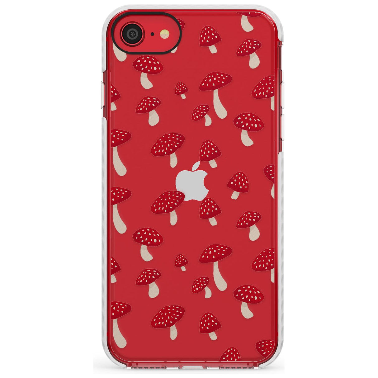 Magical Mushrooms Pattern Impact Phone Case for iPhone SE 8 7 Plus