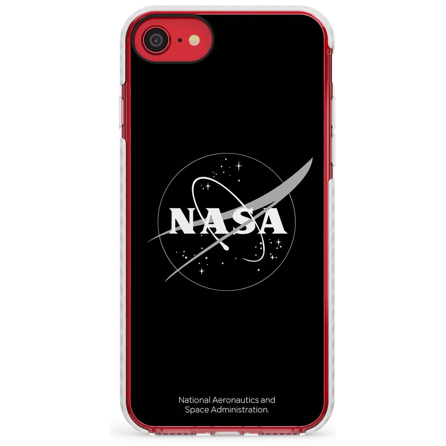 Dark NASA Meatball Impact Phone Case for iPhone SE 8 7 Plus