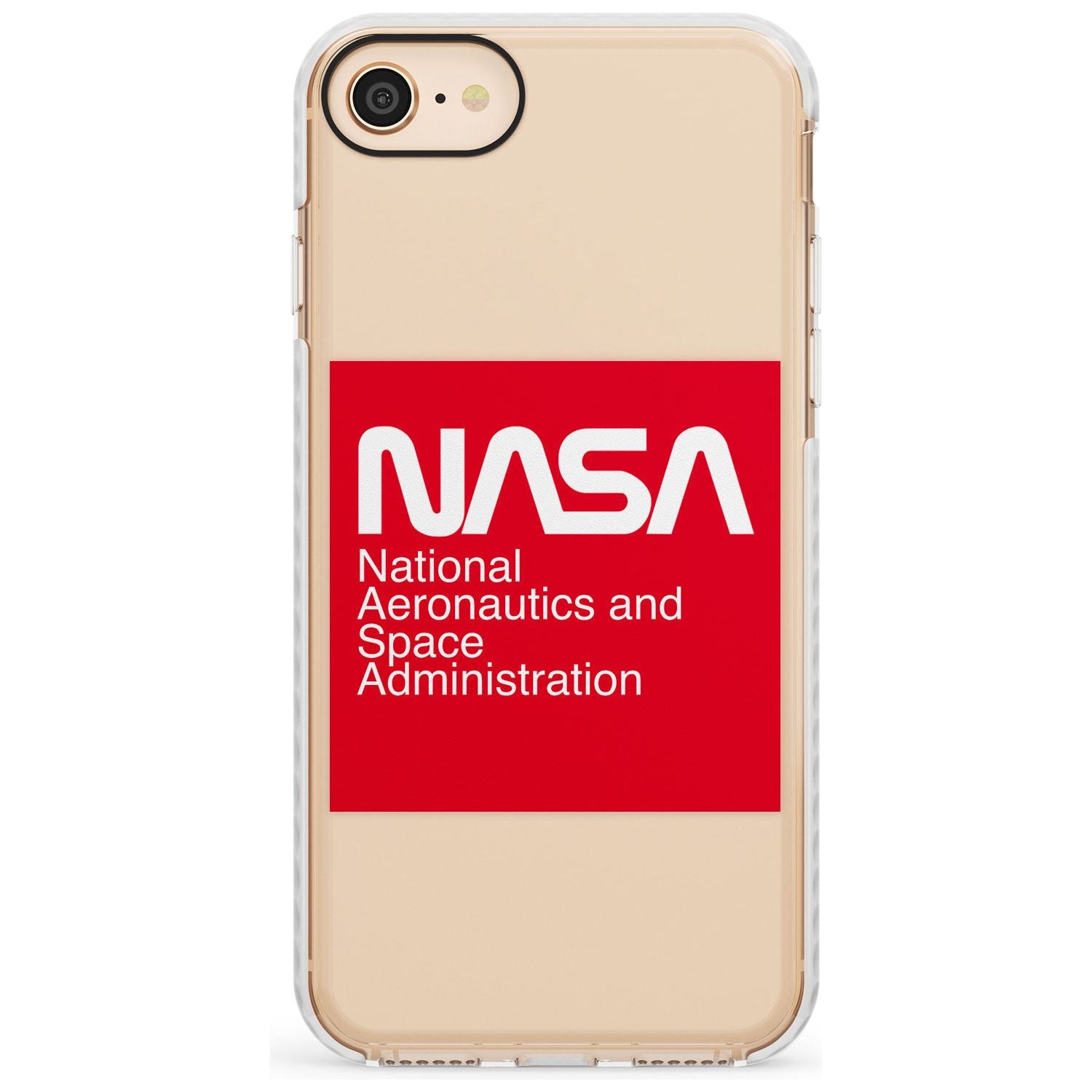 NASA The Worm Box Impact Phone Case for iPhone SE 8 7 Plus