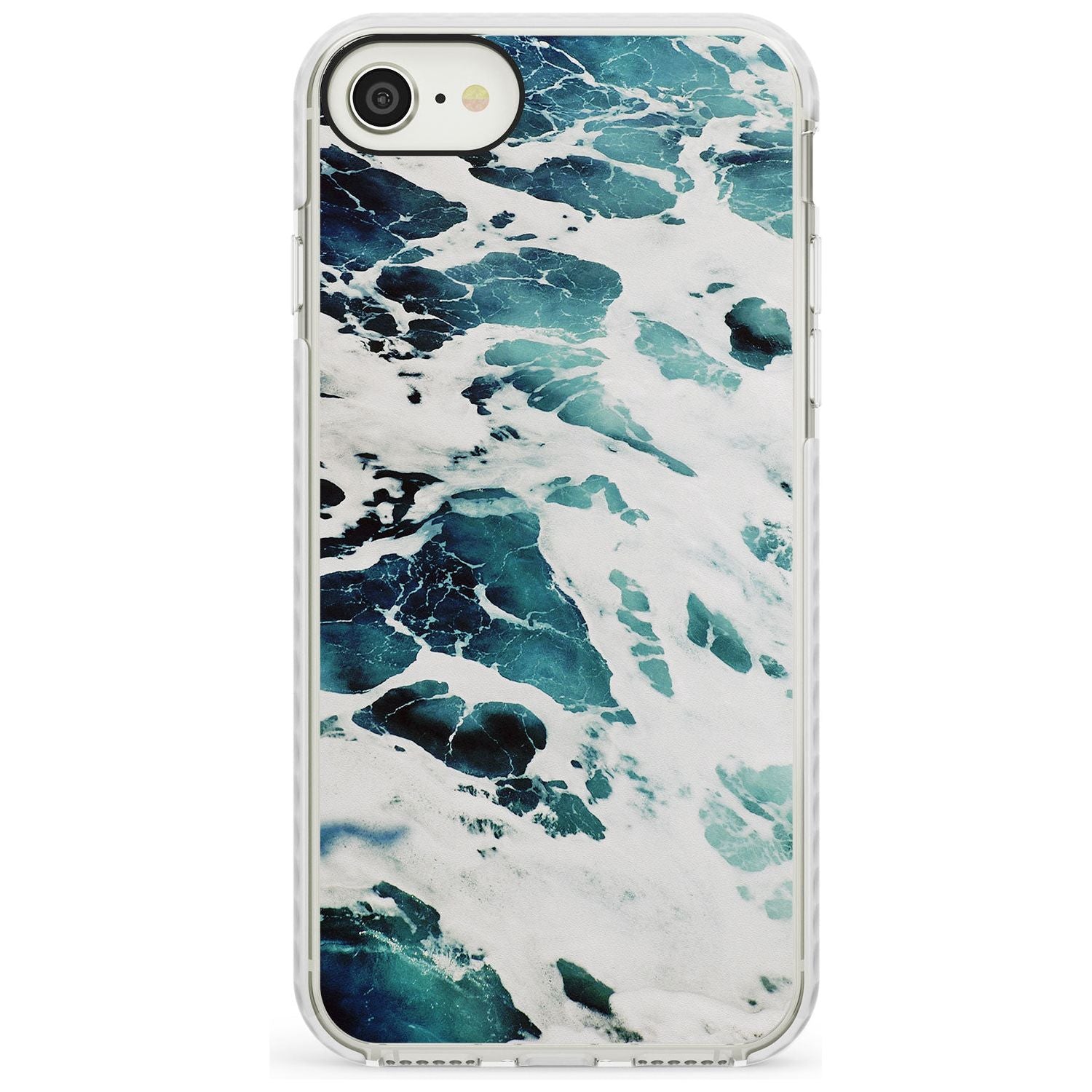 Ocean Waves Photograph Impact Phone Case for iPhone SE 8 7 Plus