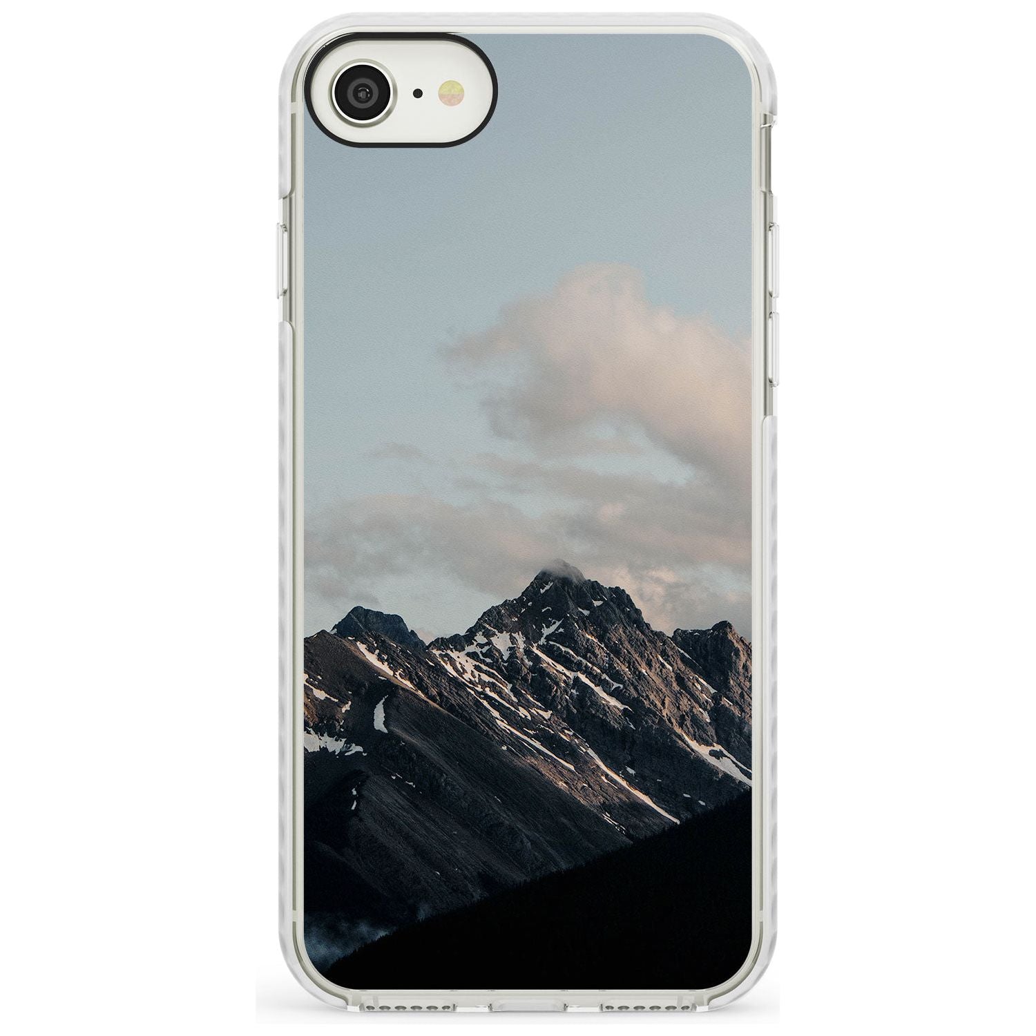 Mountain Range Photograph Impact Phone Case for iPhone SE 8 7 Plus