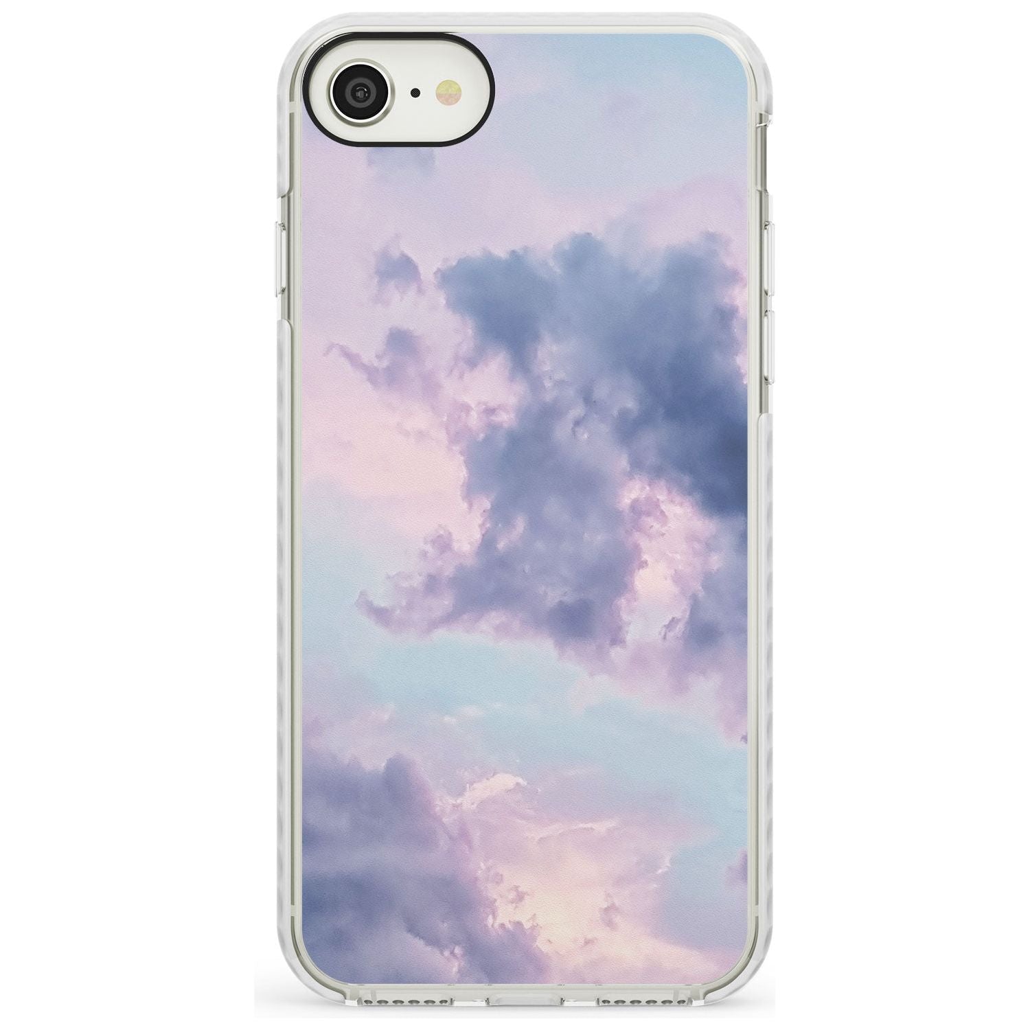 Purple Clouds Photograph Impact Phone Case for iPhone SE 8 7 Plus