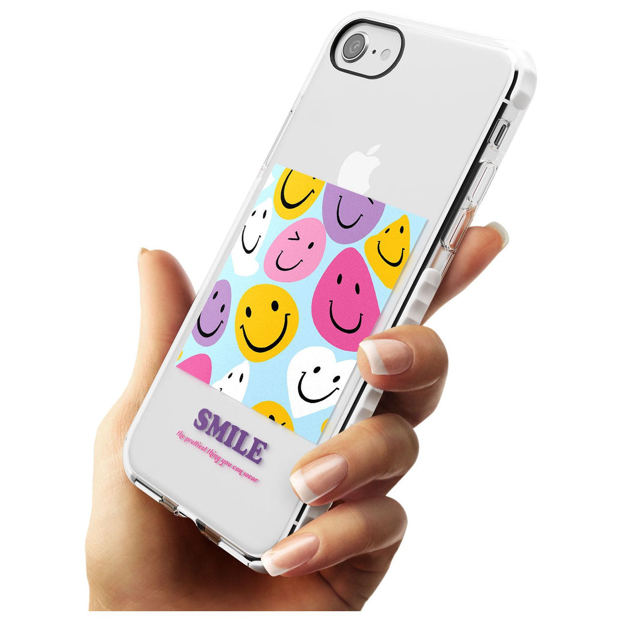 A Smile Impact Phone Case for iPhone SE 8 7 Plus