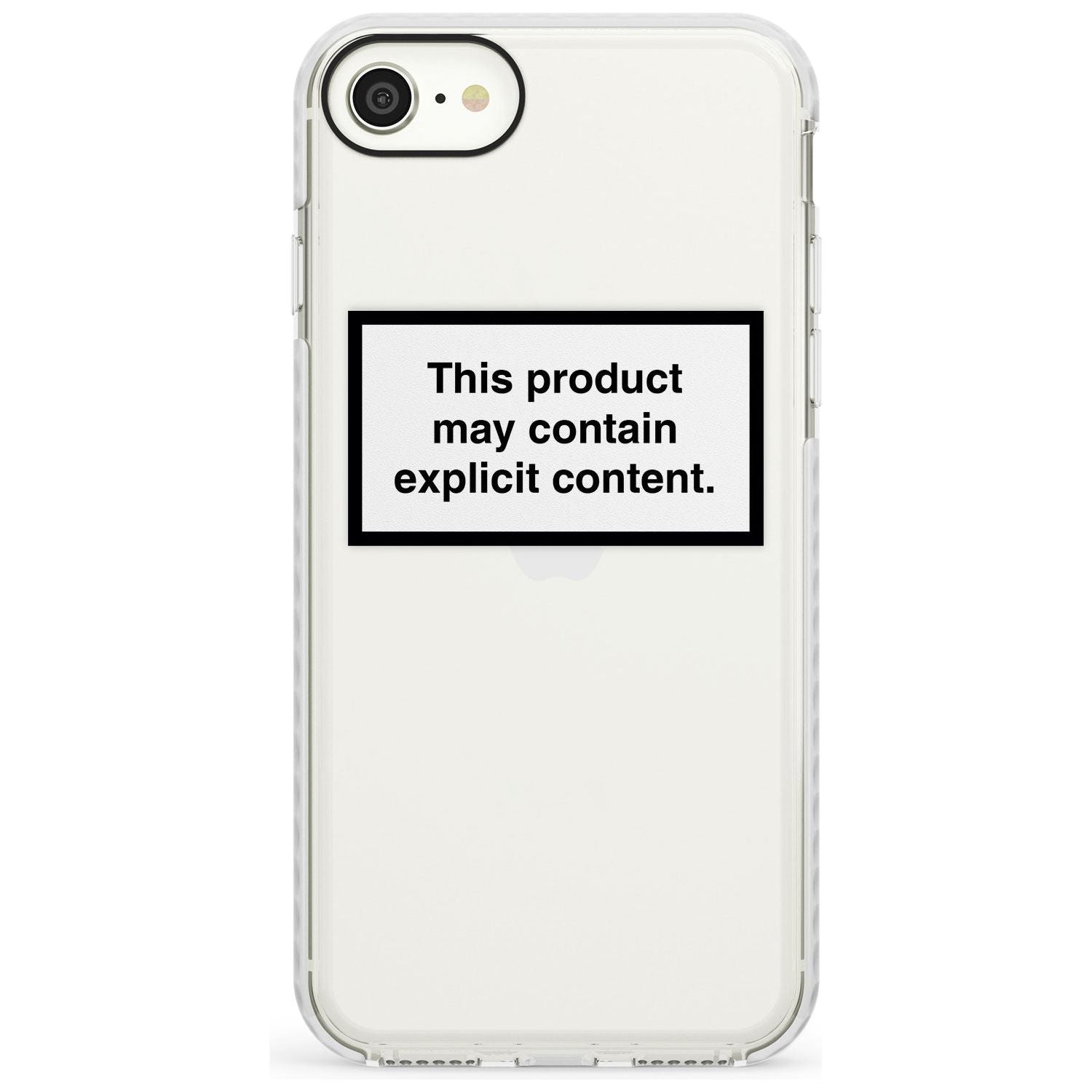 This product may contain explicit content Slim TPU Phone Case for iPhone SE 8 7 Plus