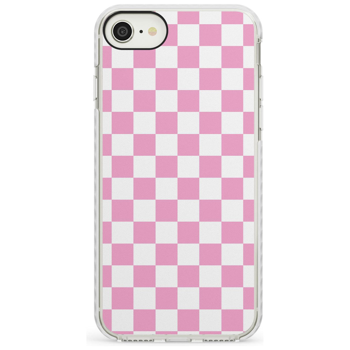 Pink Checkered iPhone Case  Impact Case Phone Case - Case Warehouse