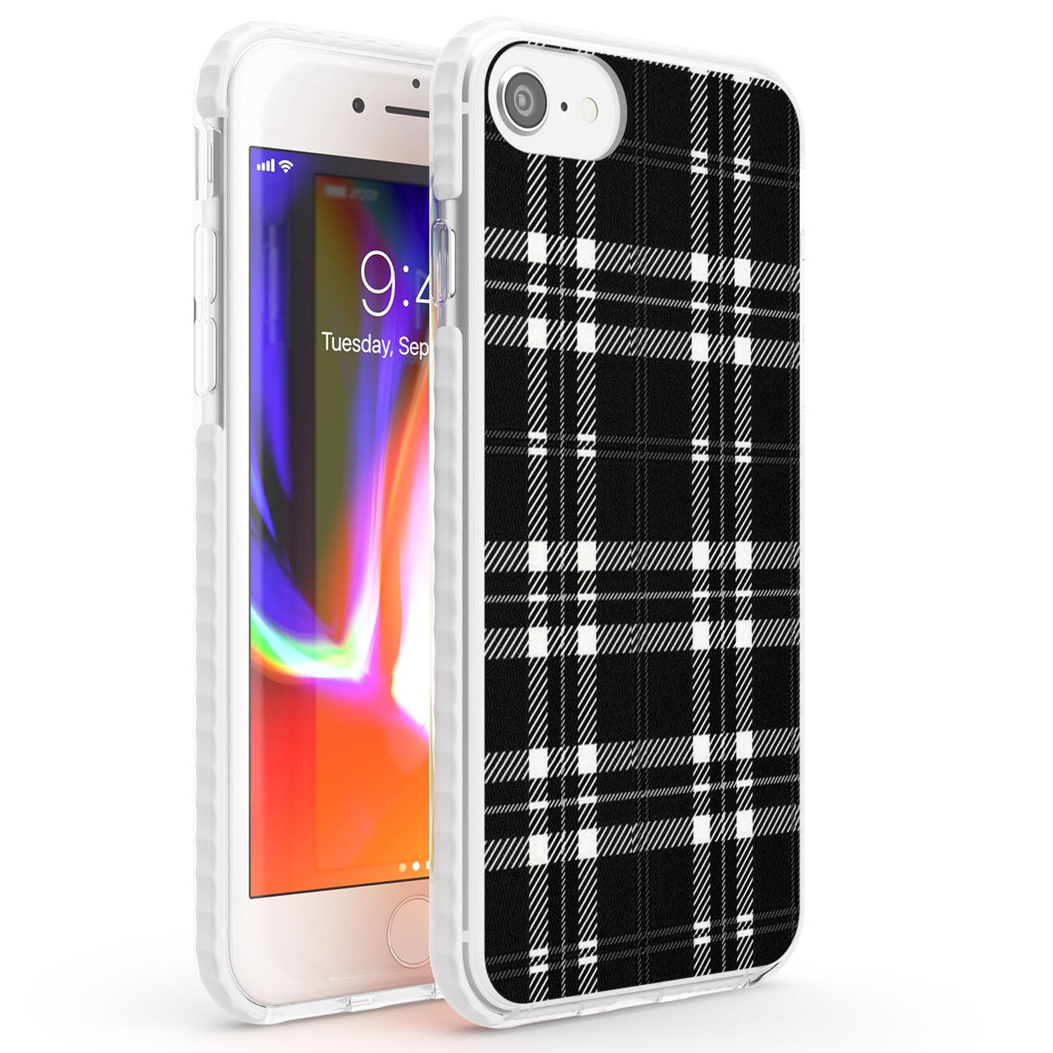 Divine Black Plaid