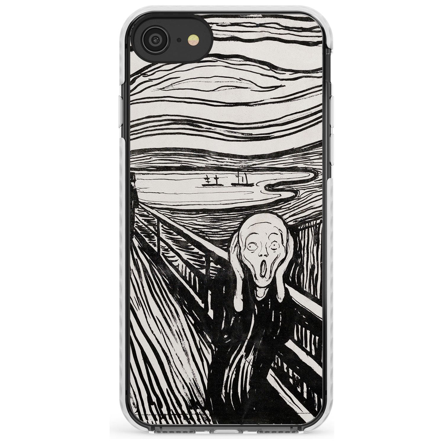 The Scream Impact Phone Case for iPhone SE 8 7 Plus