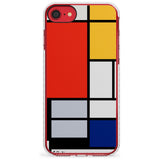 Piet Mondrian's Composition Impact Phone Case for iPhone SE 8 7 Plus