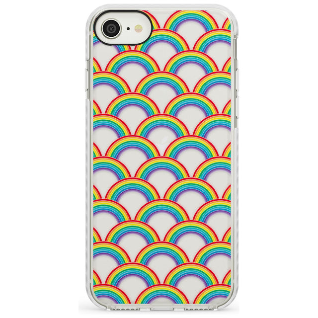 Somewhere over the rainbow Impact Phone Case for iPhone SE 8 7 Plus