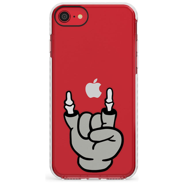 Rock 'til you drop Impact Phone Case for iPhone SE 8 7 Plus