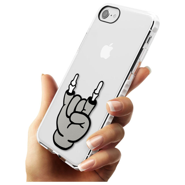 Rock 'til you drop Impact Phone Case for iPhone SE 8 7 Plus