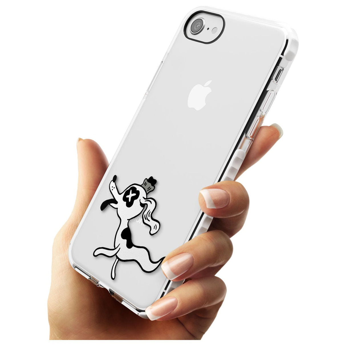 Dog Spirit Impact Phone Case for iPhone SE 8 7 Plus