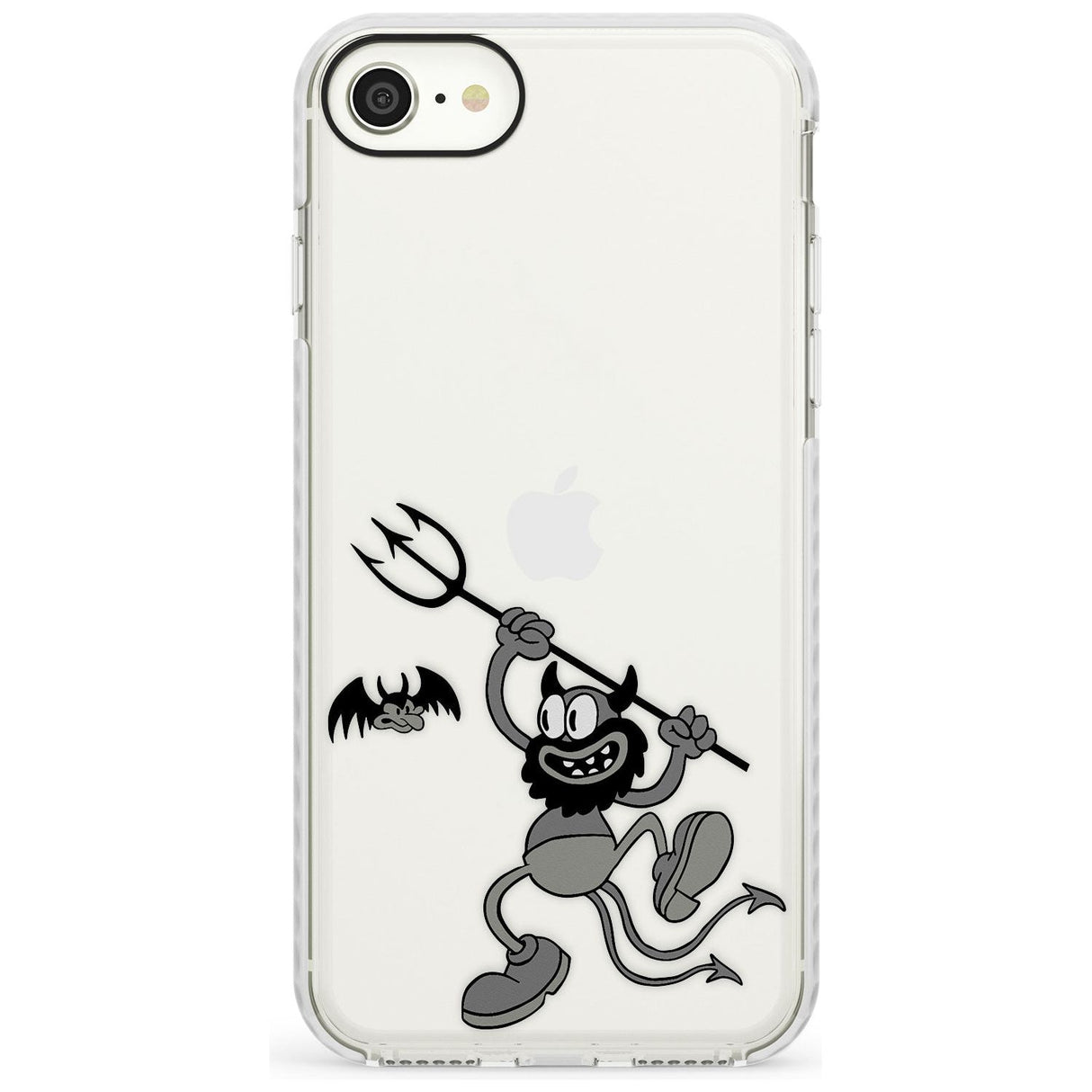 Dancing Devil Impact Phone Case for iPhone SE 8 7 Plus