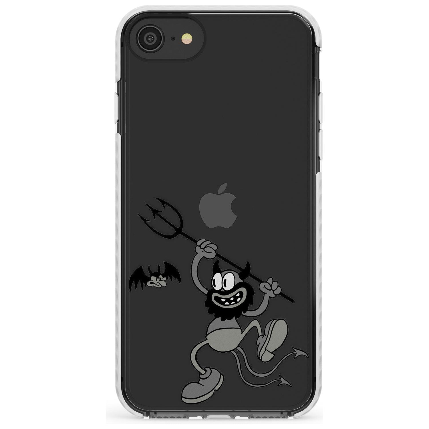 Dancing Devil Impact Phone Case for iPhone SE 8 7 Plus