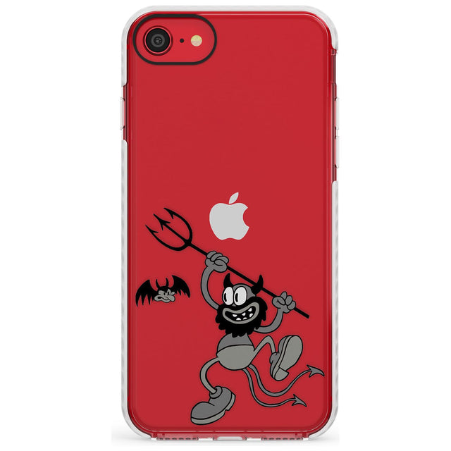 Dancing Devil Impact Phone Case for iPhone SE 8 7 Plus