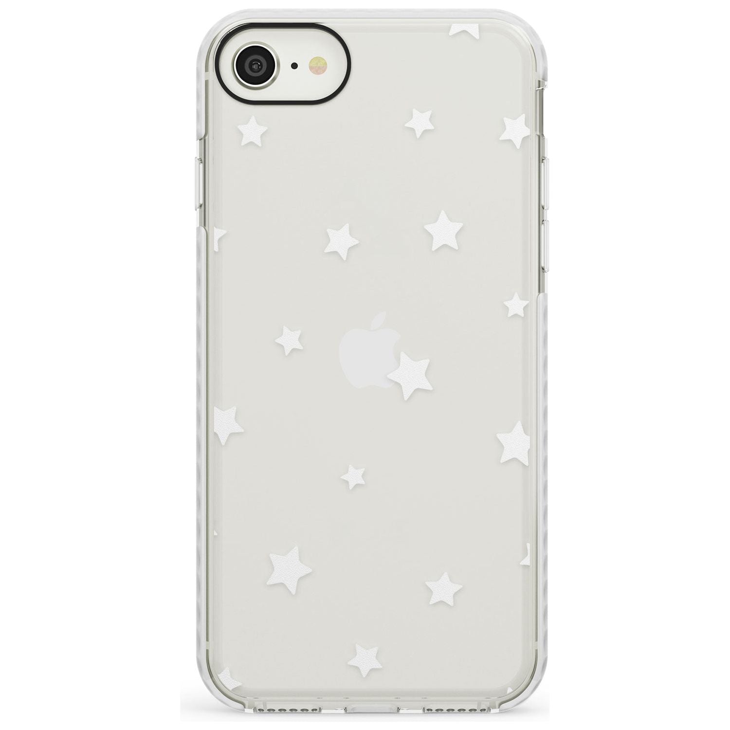 Pastel Stars Pattern Impact Phone Case for iPhone SE 8 7 Plus
