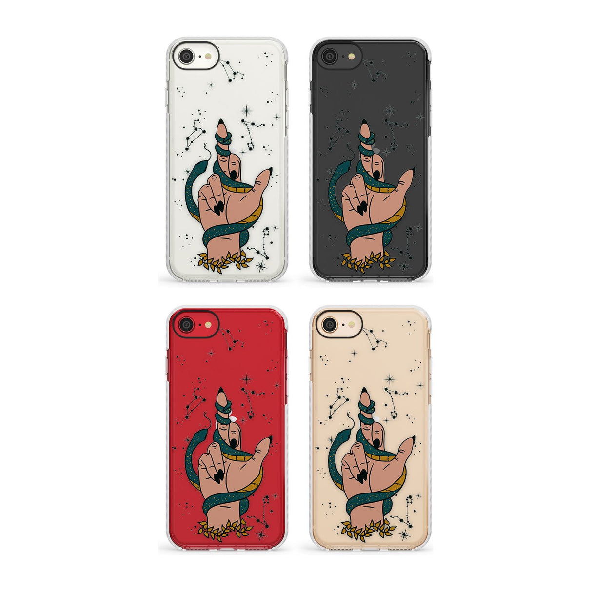 Snakes, Stars and Cynicism Phone Case for iPhone SE