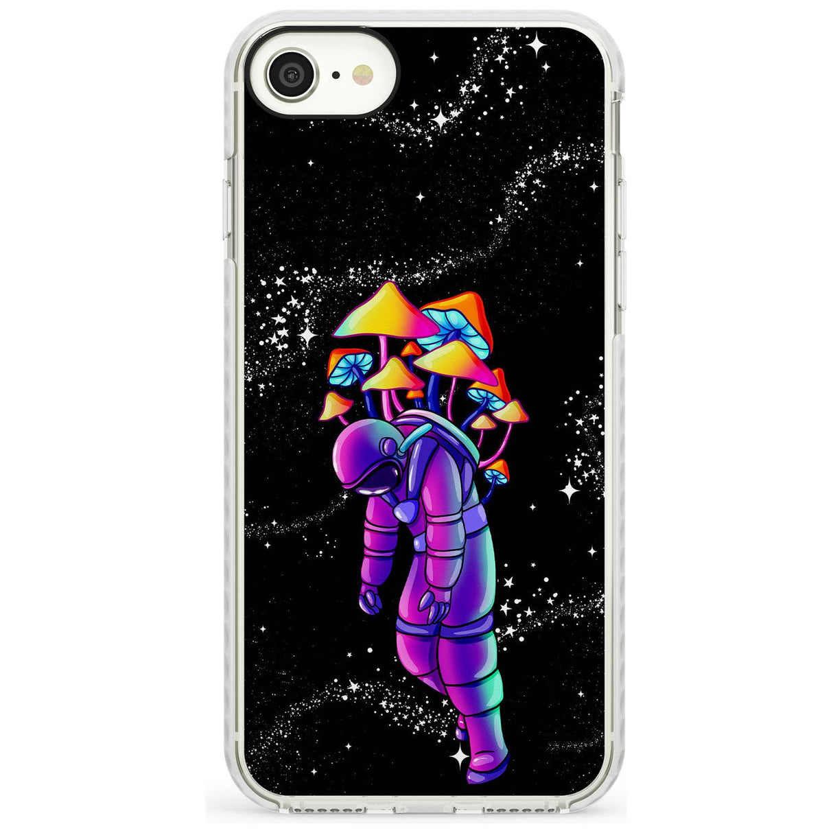 Space Mutation Impact Phone Case for iPhone SE 8 7 Plus