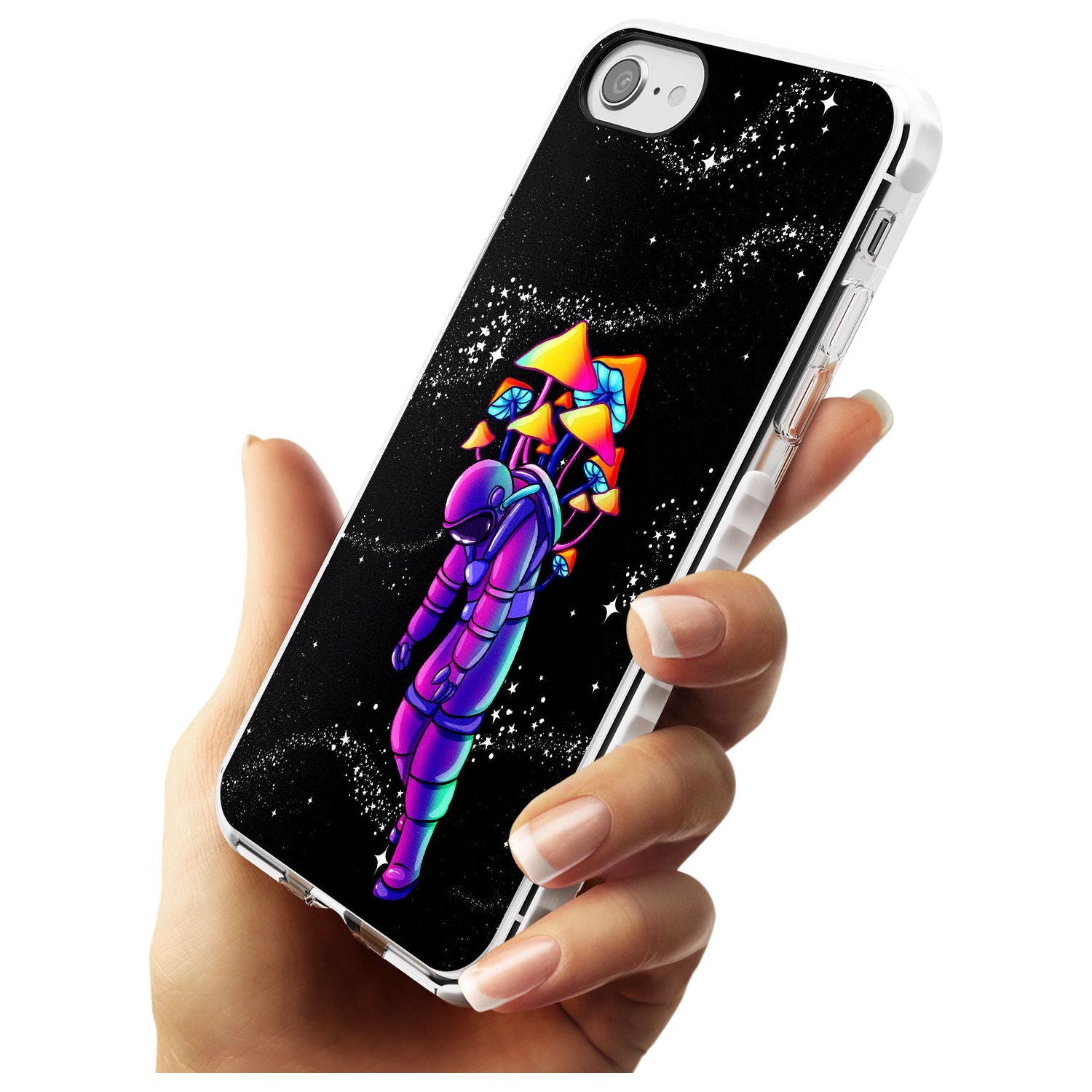 Space Mutation Impact Phone Case for iPhone SE 8 7 Plus