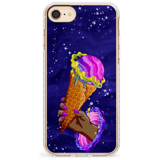 Interdimensional Ice Cream Impact Phone Case for iPhone SE 8 7 Plus