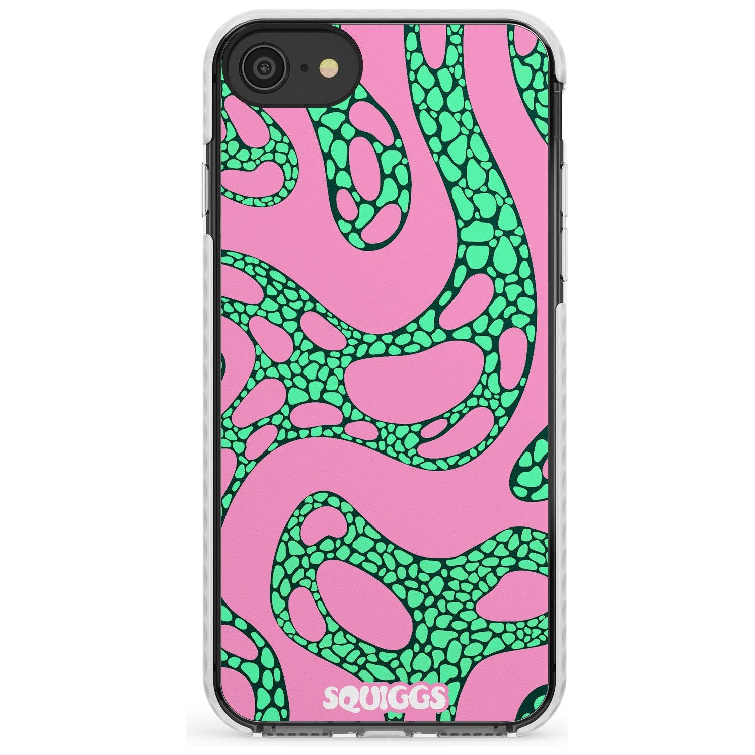 Alien Glow Slim TPU Phone Case for iPhone SE 8 7 Plus