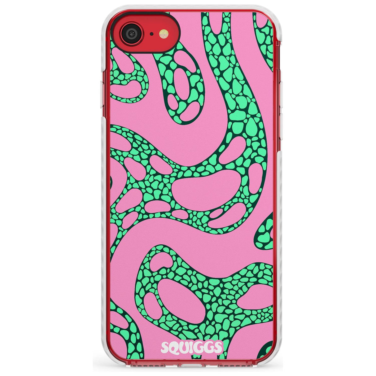 Alien Glow Slim TPU Phone Case for iPhone SE 8 7 Plus